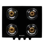 Faber Glass Top JUMBO 4BB BK 4 Burner Black