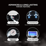 Haier Storage ES15H-PRECIS SLIM LH 15 Litres Horizontal LHS White - Image 3