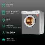IFB Dryer Turbo Dry Ex 5.5 kg Metallic Silver - Image 4