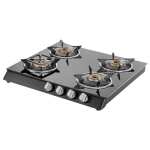 Kaff Glass Top CTB584B 4 Burner Black