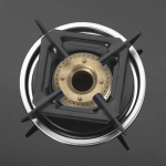 Kaff Glass Top CTB584B 4 Burner Black - Image 2