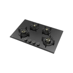 Kaff Hob Top ASF784 78 cm Black