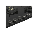 Kaff Hob Top ASF784 78 cm Black - Image 2