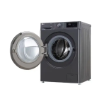 LG Front Load FHB1207Z4M 7.0 KG Black - Image 2