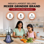 Preethi Food Processor ZODIAC GLITTER MG264 750W Black - Image 4