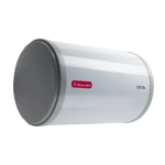 Racold Storage CDR DLX 25H 2KW 25 Litres Horizontal RHS White - Image 2