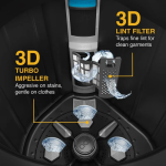 Whirlpool Semi Auto 30344 ACE XL DMIX 11 Kg Grey - Image 2