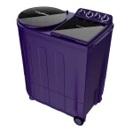 Whirlpool Semi Auto 30350 ACE TRB DRY XTRA PURPLE DZL 8.5 KG Purple - Image 3
